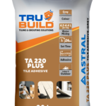 Trubuild Tile Adhesive TA 220 Plus Grey 20kg