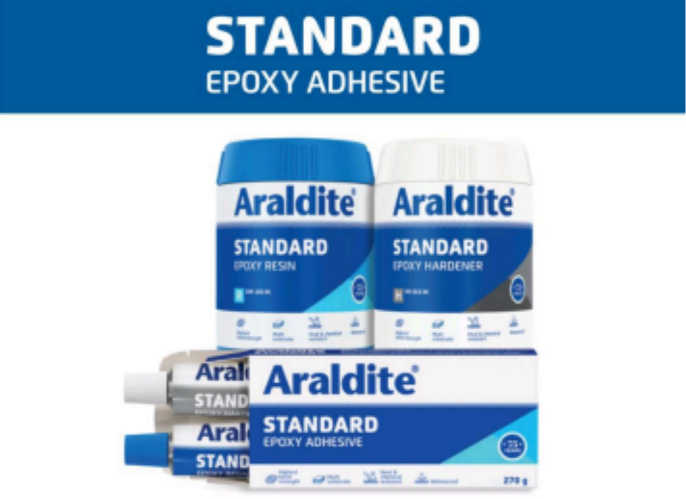araldite-standard-epoxy-adhesive-270-g Araldite standard 270g - Image 1